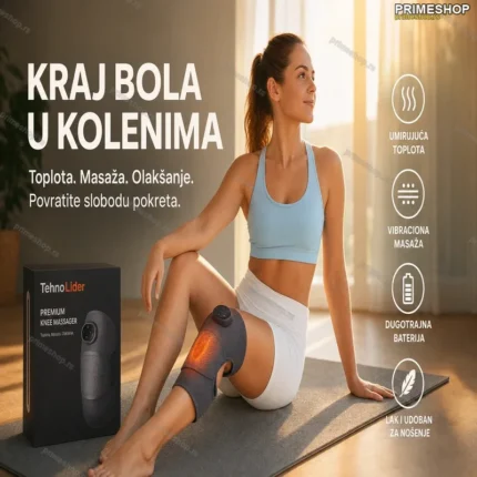 Masažer za Kolena i Ramena sa Grejanjem i Vibracijom – Oporavak i Ublažavanje Bola