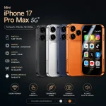 Mini Android telefon 5G 4/64GB sa HD kamerom – kompaktan dizajn