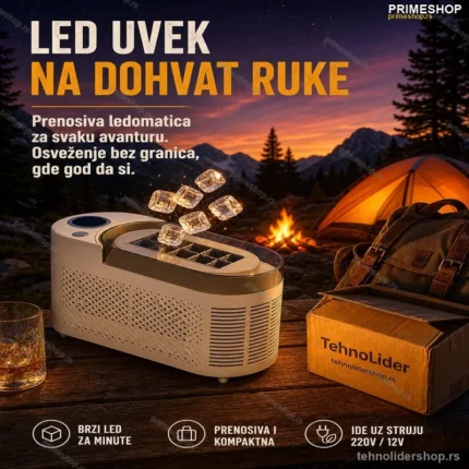 Mini Aparat za Led – Prenosivi Ledomat za Dom, Auto i Kampovanje