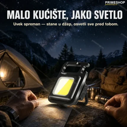Mini Baterijska Lampa Ultra Snažna — Džepna LED Lampa 62mm
