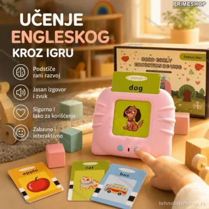 Mini edukativni uređaj za učenje engleskog za decu – učenje kroz igru