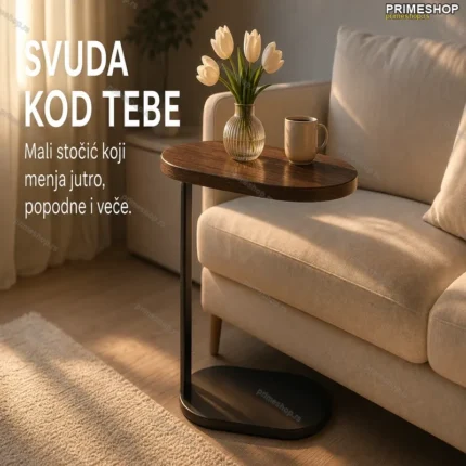 Mini klub stočić za kafu, knjige i doručak — sklopivi, 3 boje
