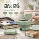 Mini Sklopiva Mašina za Veš – Kompaktno Pranje Bilo Gde
