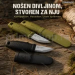 Morakniv Eldris kompaktni nož za outdoor — zeleni