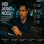 Naočare za Noćni Vid JHEYEWEAR NV3026 – UVA&UVB 100% Zaštita