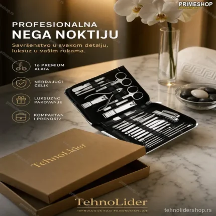 Noliva Set za Negu Noktiju – Profesionalni Komplet 26 Delova