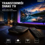 Novi model MX10 Android TV Box – smart tv tranformator