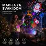 Novogodisnji laser projektor sa 16 motiva