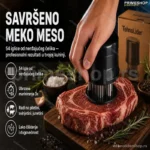 Omekšivač Mesa sa 54 Iglice od Nerđajućeg Čelika – Sočno i Mekano Meso