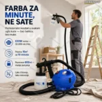 PAINT ZOOM Pištolj za krečenje i farbanje