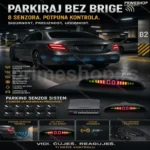 Parking senzori 8 komada sa dodatnim vizuelnim displejom
