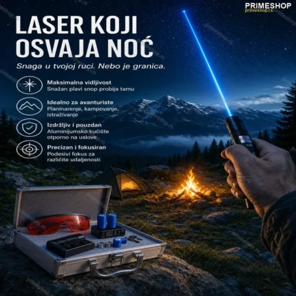 Plavi laser 5000w Najaci