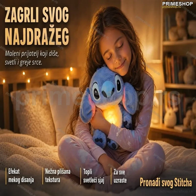 Plišani Stitch koji diše Plišani Stitch koji diše