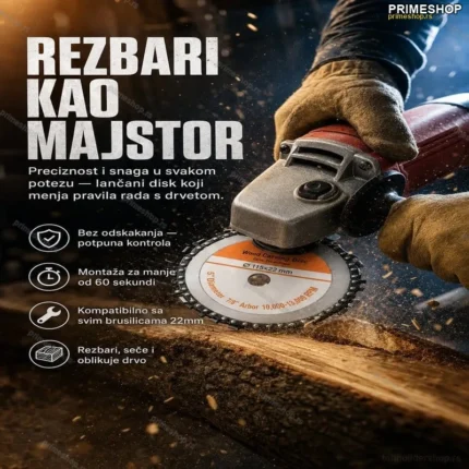 Ploča za obradu drveta 115X22 mm