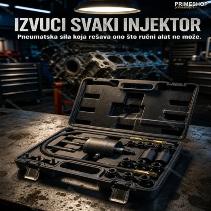 Pneumatski set za izvlačenje injektora — profesionalni alat