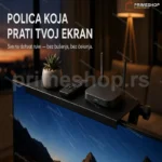 Podesiva polica za gornji deo TV – a i monitora