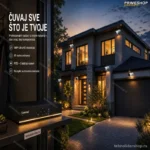 POE Sistem Video Nadzora sa 8 Kamera 5MP – NVR Komplet Jortan