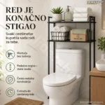 Polica za Iznad WC Šolje