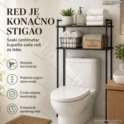 Polica za Iznad WC Šolje