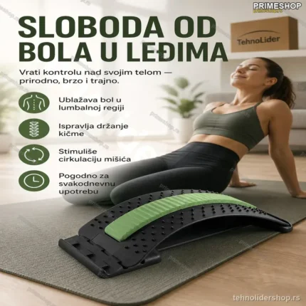 Potpora za Leđa – Lumbal Pojas za Ispravljanje Držanja i Ublažavanje Bola