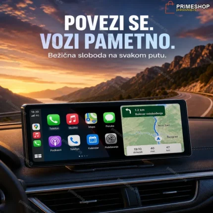Prenosivi CarPlay ekran 10.26" sa Android Auto podrškom