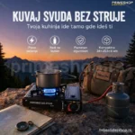 Prenosivi Plinski Rešo – Kuvanje na Otvorenom bez Struje