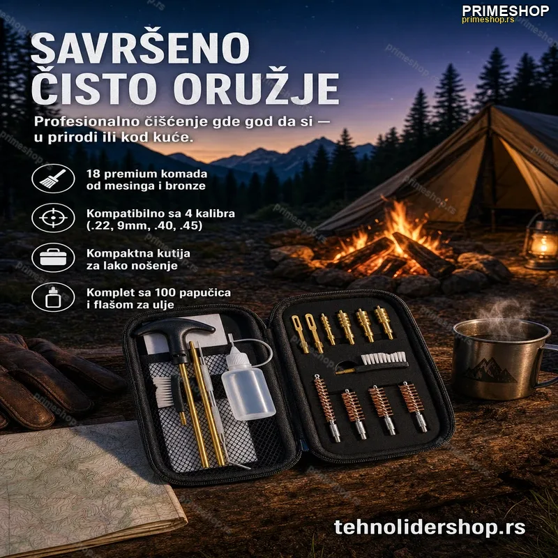 Pribor za čišćenje pištolja Pribor za čišćenje pištolja