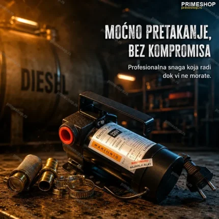 Profesionalna Električna Pumpa za Pretakanje Goriva 220V – 200W