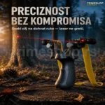 Profesionalna praćka sa ugrađenim laserom i libelom