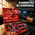 Profesionalni set za testiranje rashladnog sistema automobila