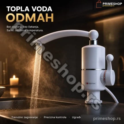 RX-005 Protočna Električna Slavina – Trenutno Topla Voda bez Bojlera