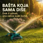 Prskalica za baštu automatska rotirajuća 360°
