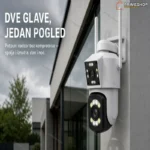 PTZ kamera sa dve glave 20MP – rotirajući video nadzor