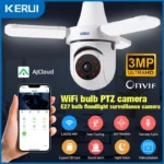 PTZ kamera u sijalici sa LED panelima i WiFi vezom