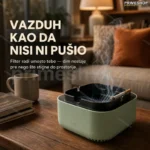 PuffPure™ Pepeljara za eliminisanje smrada cigaretnog dima sa filterom (1+1)