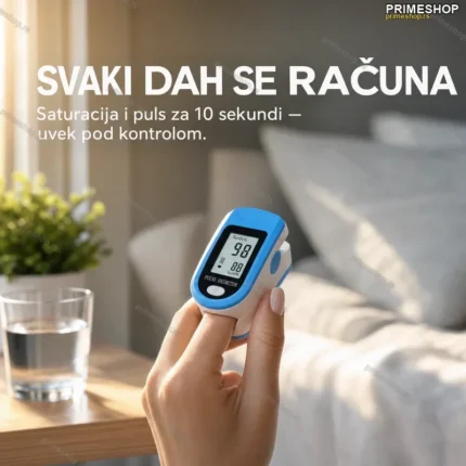 Pulsni oksimetar – aparat za merenje saturacije kiseonika i pulsa