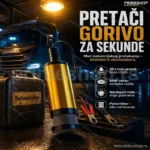Pumpa za Pretakanje Goriva 24V – 60W Motor, Protok 30 L/min