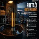 Pumpa za Pretakanje Tečnosti – Potapajuća, 30 l/min (Gorivo, Ulje, Nafta)