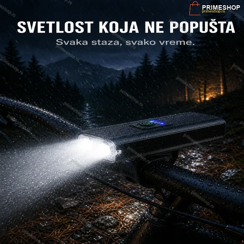 punjiva-led-lampa-za-bicikl-vodootporna-6-modova-primeshop Punjiva LED lampa za bicikl — vodootporna, 6 modova