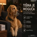 Punjiva Ogrlica Protiv Lajanja Pasa – Zvuk i Impuls, IP67