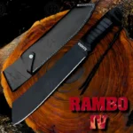 Rambo mačeta za outdoor — kampovanje, lov i pecanje