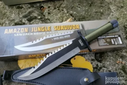 Rambo nož First Blood BR1 kompaktni 26 cm sa futrolom