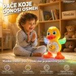Razigrano Muzičko Pače – Svetleća Igračka za Decu od 0 do 7 godina