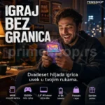 Retro Konzola XGB35 – 20.000 Igrica, IPS Ekran i TV Izlaz