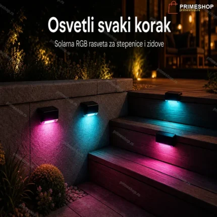 RGB solarne lampe za stepenice i zidove