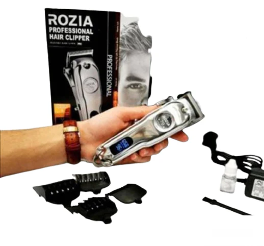Rozia HQ2208 mašinica za šišanje sa LED displejem mašinica za šišanje - u upotrebi
