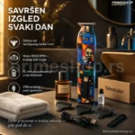 Rozia Trendy Mašinica za Šišanje i Brijanje – LED Displej, USB Punjenje
