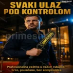Ručni Metal Detektor – Super Skener za Detekciju Metala i Oružja
