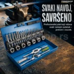 Set Alata za Narezivanje i Urezivanje Navoja – 32 Komada
