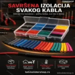 Set Termo Izolatora za Kablove – 560 Komada, Različite Veličine